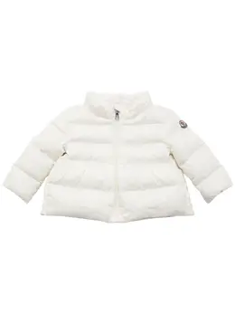 MONCLER: Белая куртка 