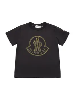 MONCLER: Хлопковая футболка 