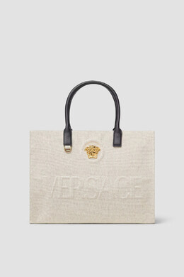 Versace: Сумка  La Medusa с надписями