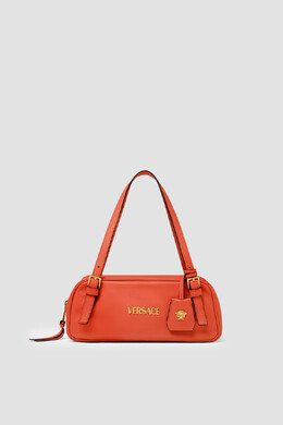 Versace: Оранжевая сумка 
