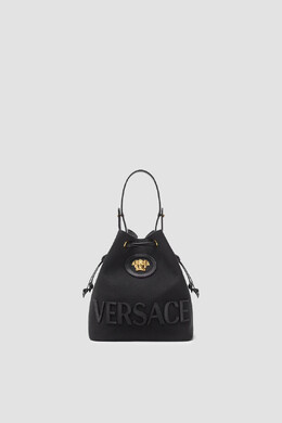 Versace: Чёрная сумка  La Medusa