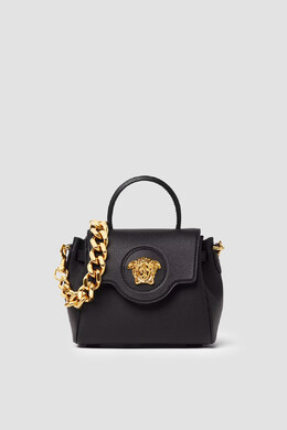 Versace: Чёрная сумка  La Medusa