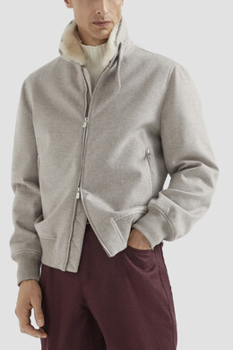 Brunello Cucinelli: Прямая куртка 