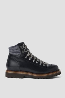 Brunello Cucinelli: Тёмные ботинки 