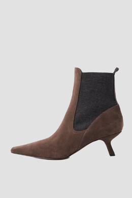 Brunello Cucinelli: Тёмные ботинки 