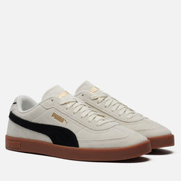 Puma: Бежевые кроссовки  Suede