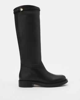 Pollini: Чёрные сапоги 