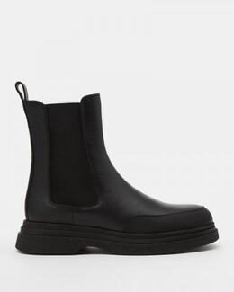 Pollini: Чёрные ботинки 