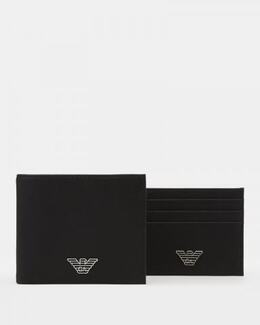 Emporio Armani: Чёрный кошелёк 