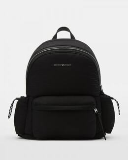 Emporio Armani: Чёрный рюкзак 