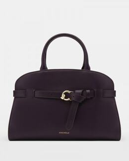 Coccinelle: Фиолетовая сумка 