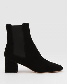 Casadei: Чёрные ботинки 