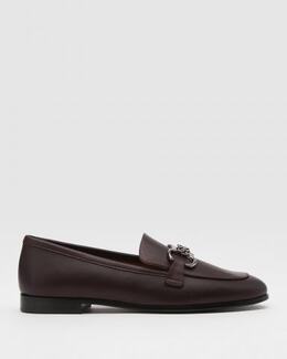 Casadei: Бордовые туфли 