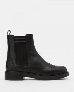 Pollini: Чёрные ботинки 