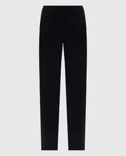 Balmain: Чорні брюки 