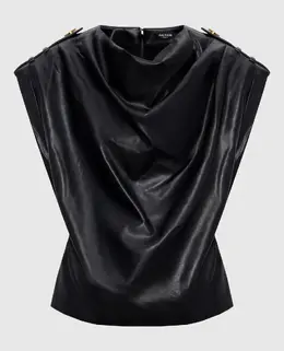 Balmain: Чорні топи 