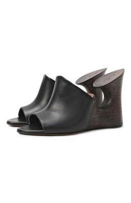 Alaia: Чёрные сабо 