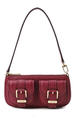 MICHAEL Michael Kors: Бордовая сумка 