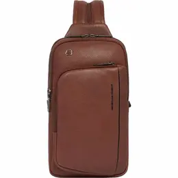 PIQUADRO: Коричневый рюкзак 