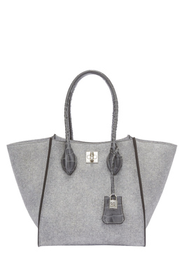 ERMANNO SCERVINO: Серая сумка 