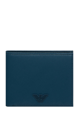 EMPORIO ARMANI: Синий кошелёк 