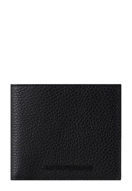 EMPORIO ARMANI: Чёрный кошелёк 