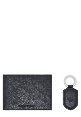 EMPORIO ARMANI: Чёрный кошелёк 