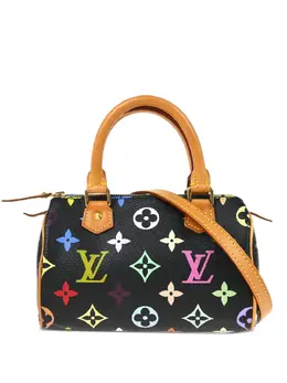 Louis Vuitton Pre-Owned: Чёрная сумка-шоппер 
