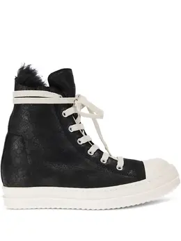 Rick Owens: Чёрные кроссовки 