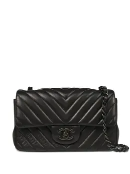 CHANEL Pre-Owned: Чёрная сумка 