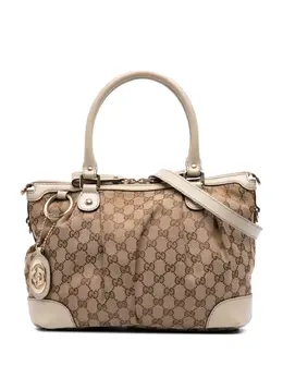 Gucci Pre-Owned: Коричневая сумка 