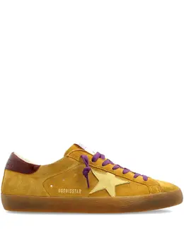 Golden Goose: Жёлтые кроссовки  Super Star