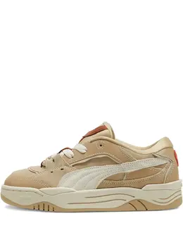 PUMA: Кроссовки цвета хаки 