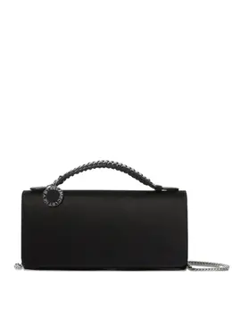 Stella McCartney: Чёрный клатч  Falabella