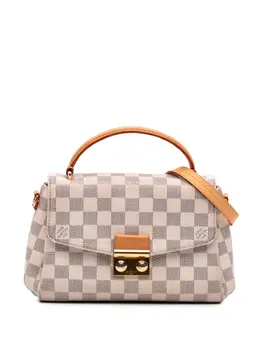 Louis Vuitton Pre-Owned: Белая сумка 