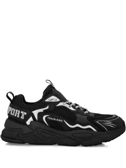 Plein Sport: Чёрные кроссовки 