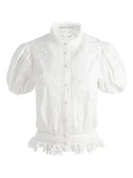 alice + olivia: Кружевная блуза 