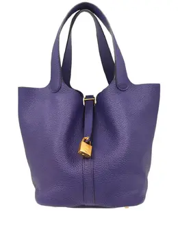Hermès Pre-Owned: Фиолетовая сумка 