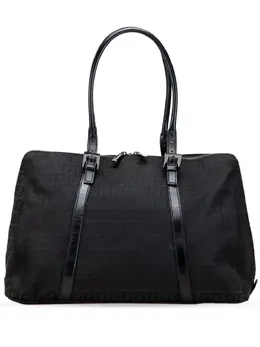 Fendi Pre-Owned: Чёрная сумка-шоппер 