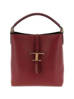 Tod's: Бордовая сумка 