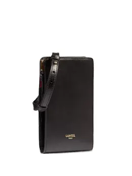 Lancel: Кожаный топ 