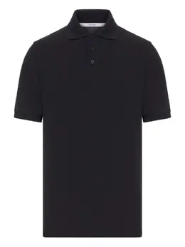 Saint Laurent: Хлопковое поло 