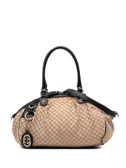 Gucci Pre-Owned: Коричневая сумка 