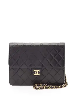 CHANEL Pre-Owned: Чёрная сумка 