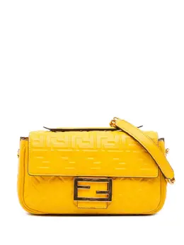 Fendi Pre-Owned: Жёлтая сумка 