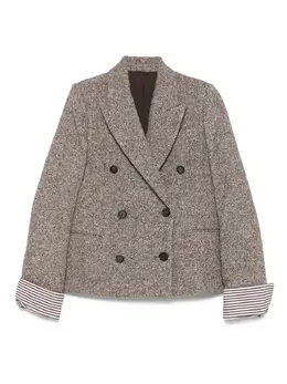 Brunello Cucinelli: Двубортный жакет 