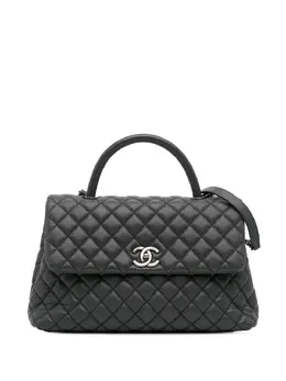 CHANEL Pre-Owned: Серая сумка на руку 