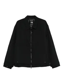 Y-3: Чёрная куртка 