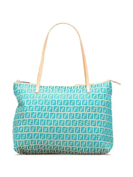 Fendi Pre-Owned: Коричневая сумка-шоппер 