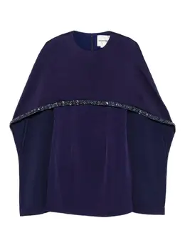 Roland Mouret: Синий плащ 
